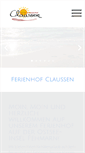 Mobile Screenshot of bauernhof-claussen.de